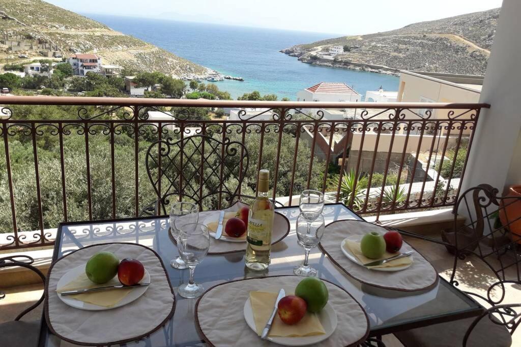 Villa Nikis Seaside House Vlichadia Exterior foto