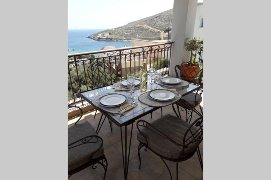 Villa Nikis Seaside House Vlichadia Exterior foto