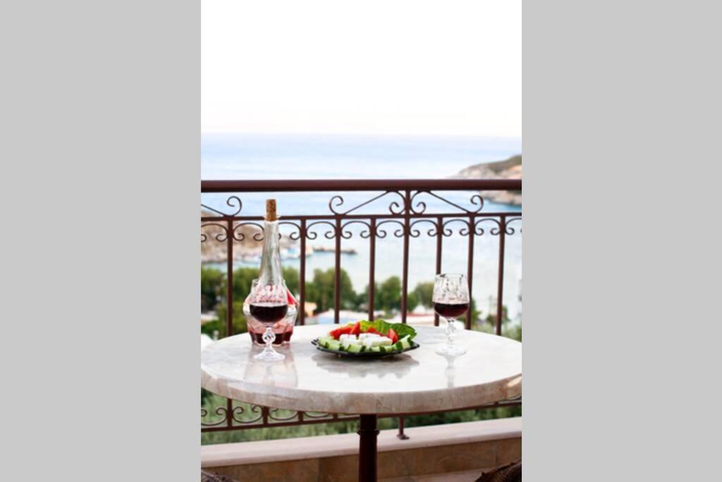 Villa Nikis Seaside House Vlichadia Exterior foto